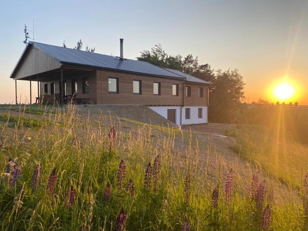Restaurace A Penzion Gansberg Cotkytle ภายนอก รูปภาพ