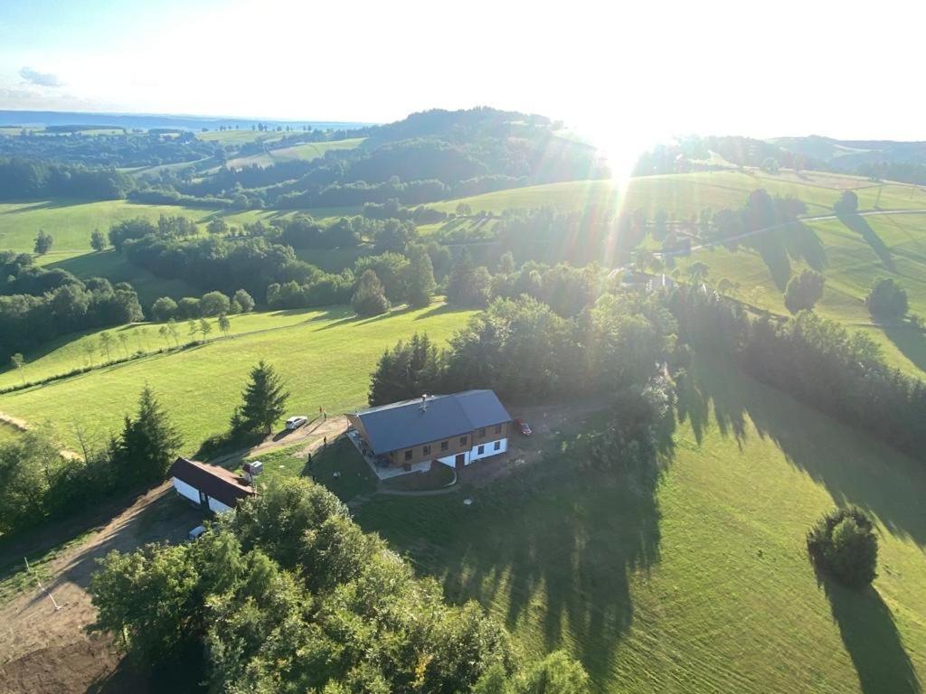 Restaurace A Penzion Gansberg Cotkytle ภายนอก รูปภาพ