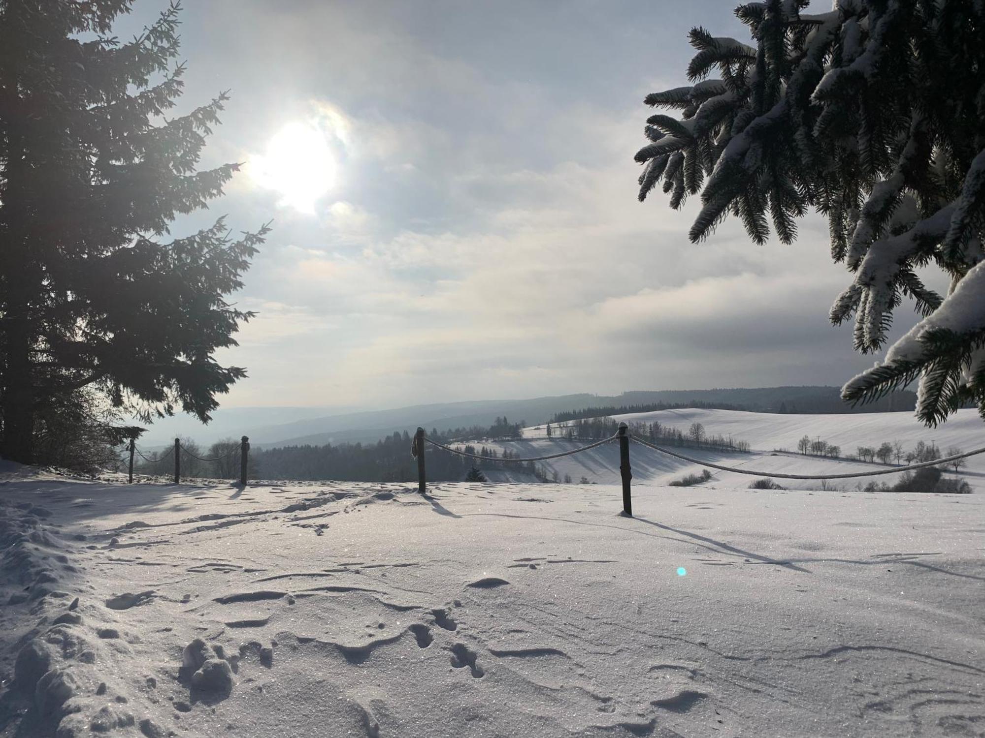 Restaurace A Penzion Gansberg Cotkytle ภายนอก รูปภาพ